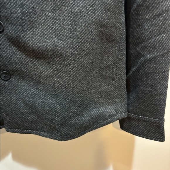 Banana Republic Charcoal Shirt Jacket - Picture 8 of 14